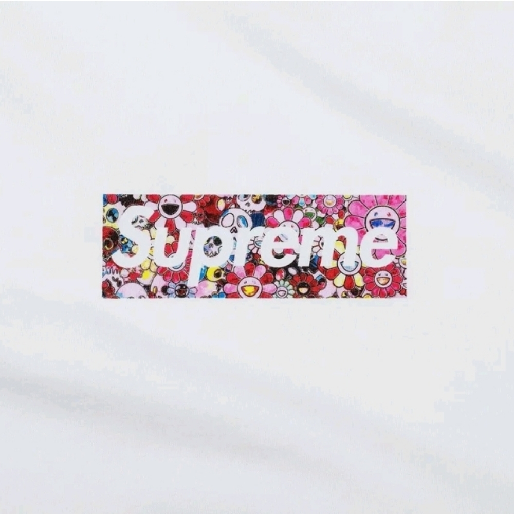 🔥Supreme Takashi Murakami Covid Relief **BOX LOGO** Tee Xtra Large NEW!!!